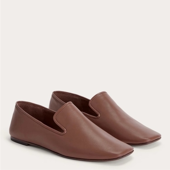 NEW Everlane Brown Leather Day Loafer Size 7 - Picture 3 of 8